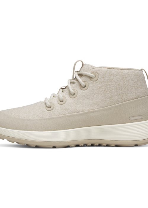 Women's Wool Runner NZ Mid Waterproof - Stony Cream/Rugged Beige (Stony Cream Sole)